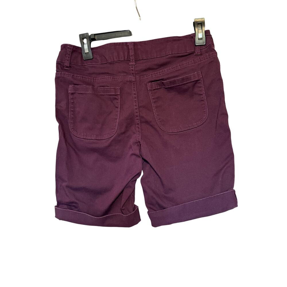 Faded Glory Purple Bermuda Women's Size 6 - Picture 4 of 4
